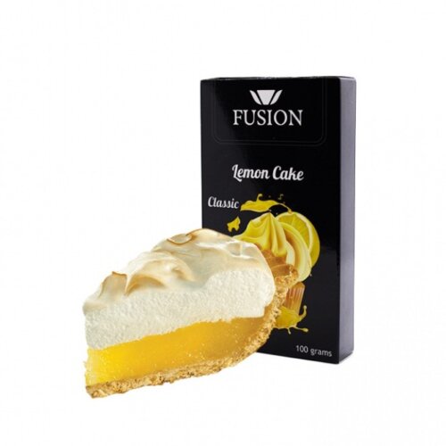 Табак Fusion Medium Lemon Cake (Лимонный Пирог, 100 г)