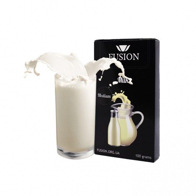 Табак Fusion Medium Milk (Молоко, 100 г)