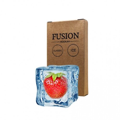 Табак Fusion Classic Ice Strawberry (Ледяная Клубника, 100 г)