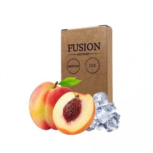 Табак Fusion Medium Ice Nektarine (Ледяной Нектарин, 100 г)