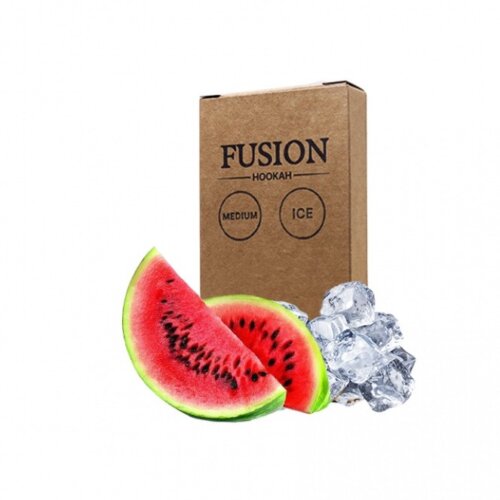 Табак Fusion Medium Ice Watermelon (Ледяной Арбуз, 100 г)