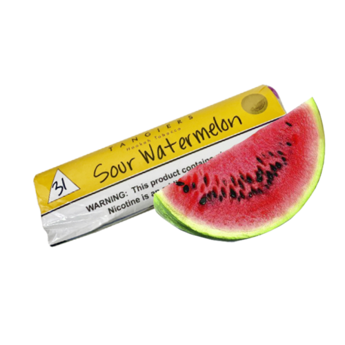 Тютюн Tangiers Noir Sour Watermelon (Кислий Кавун, 250 г)