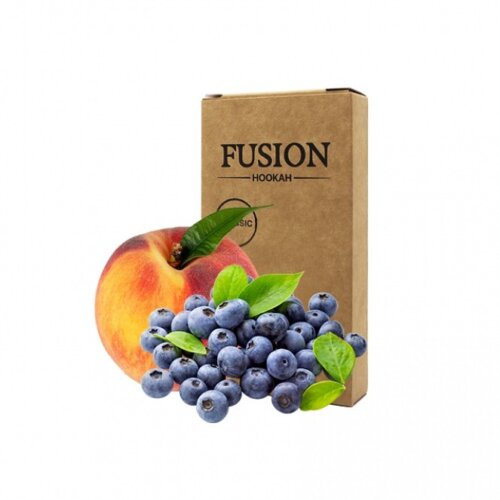 Табак Fusion Classic Blueberry Peach (Черника Персик, 100 г)