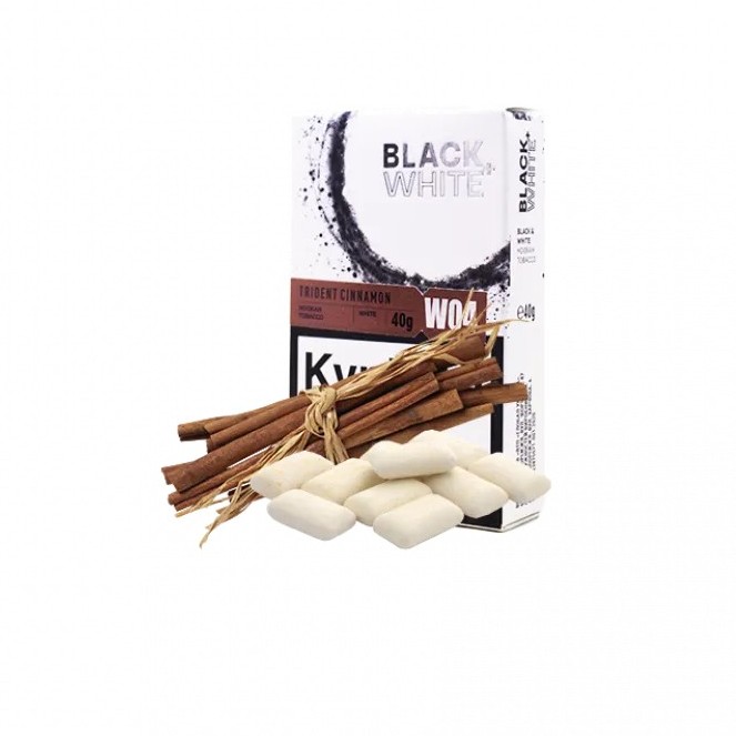 Табак Black&White Trident cinnamon (Жвачка, корица, 40 г)