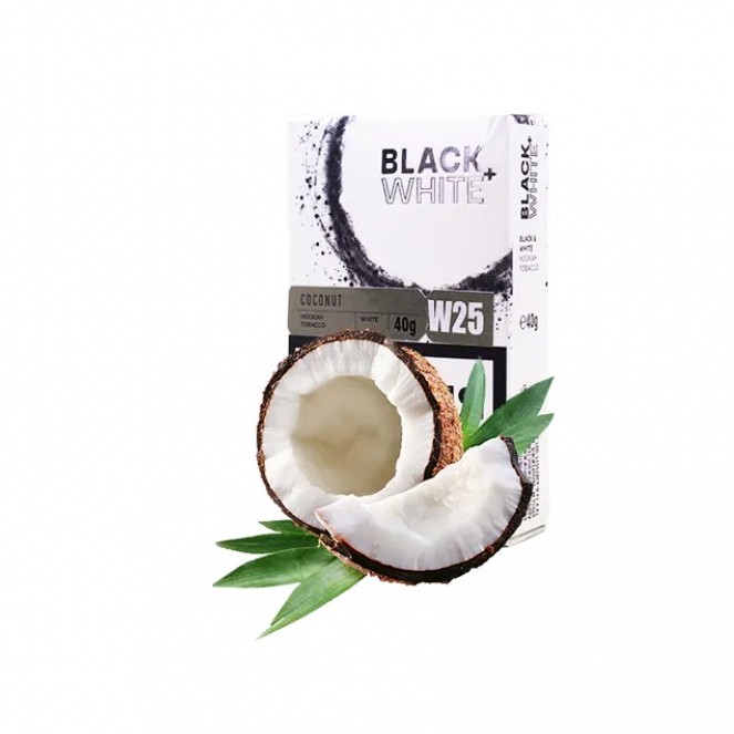 Табак Black&White Coconut (Кокос, 40 г)
