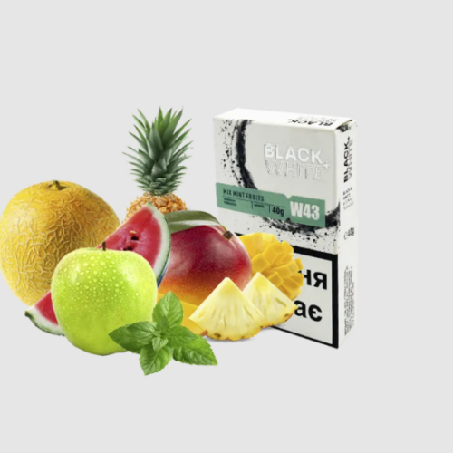 Black&White Mix mint fruits