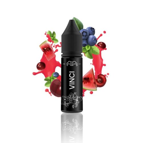 Жидкость Vinci Cherry Blueberry Watermelon Menthol (Вишня, Арбуз, Черника, Ментол, 15 мл)