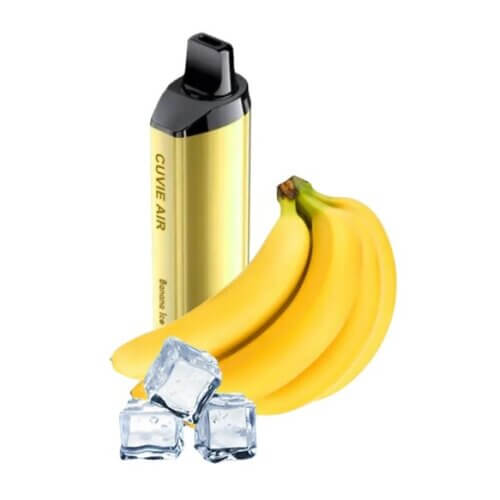 HQD Cuvie 4000 Air Banana Ice (Банановый лед)