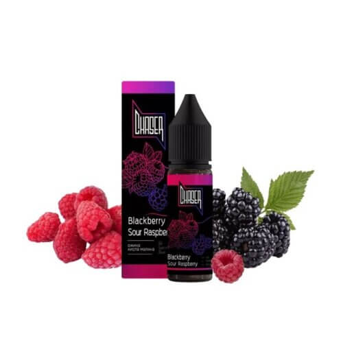 Жидкость Chaser Black Blackberry Sour Raspberry (Ежевика, Кислая малина, 15 мл)