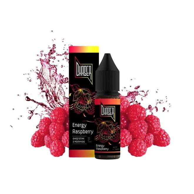 Жидкость Chaser Black Energy Raspberry (Малиновый Энергетик, 15 мл)