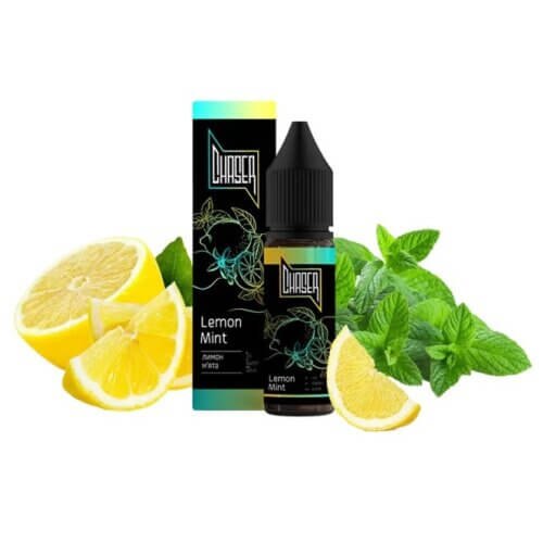 Жидкость Chaser Black Lemon Mint (Лимон, Мята, 15 мл)