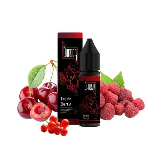 Жидкость Chaser Black Triple Berry (Трипл Берри, 15 мл)