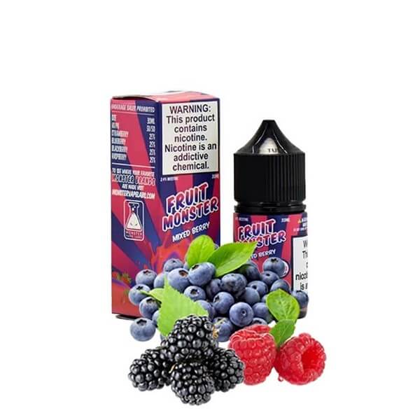 Жидкость Fruit Monster salt Mixed Berry (Ягоды, 30 мл)