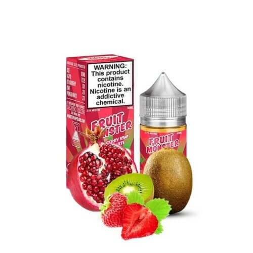Жидкость Fruit Monster salt Strawberry Kiwi Pomegranate (Гранат, Киви, Клубника, 30 мл)