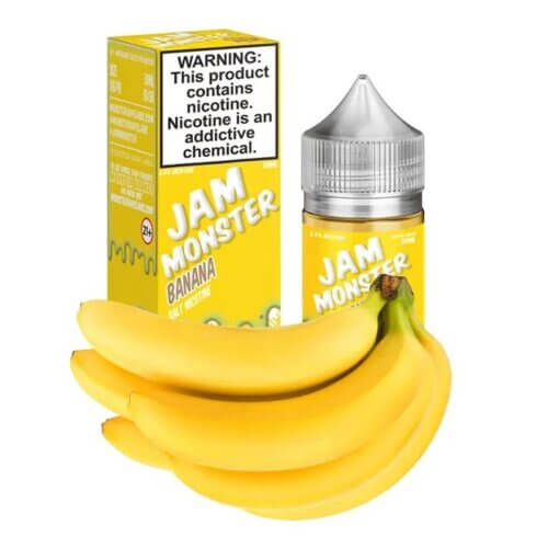 Жидкость Jam Monster salt Banana (Банан, 30 мл)