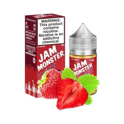 Жидкость Jam Monster salt Strawberry (Клубника, 30 мл)