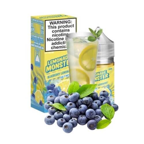 Жидкость Lemonade Monster salt Blueberry Lemonade (Черника, Лимонад, 30 мл)