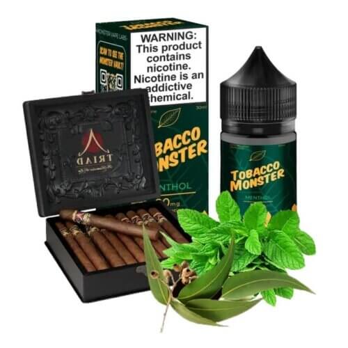 Рідина Tobacco Monster salt Mentol (Ментол Тютюн, 30 мл)