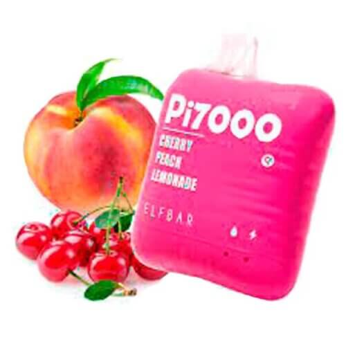Одноразовый Pod Elf Bar Pi7000 Cherry Peach Lemonade