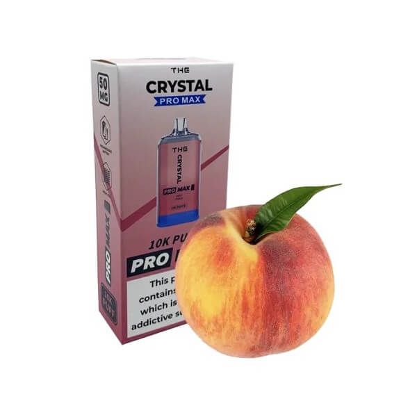 The Crystal Pro Max Juicy peach (Персик, 10000 затяжек)