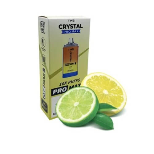 The Crystal Pro Max Lemon lime (Лимон, Лайм, 10000 затяжек)