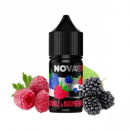 Жидкость Chaser Nova Double&Raspberry (Дабл Распберри, 50 мг, 30 мл)