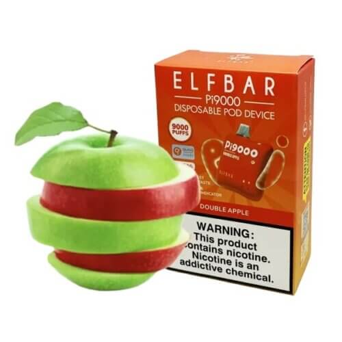 Elf Bar Pi9000 Double Apple (Двойное яблоко) Одноразовый POD