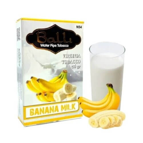 Табак Balli Banana Milk (Банан, Молоко, 50 грамм)