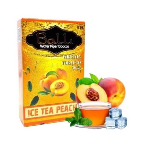 Табак Balli Ice Tea Peach (Персиковый Чай, Лёд, 50 грамм)