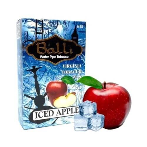 Табак Balli Iced Apple (Яблоко, Лёд, 50 грамм)
