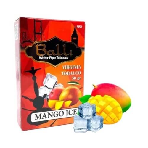 Табак Balli Mango Ice (Манго, Лёд, 50 грамм)