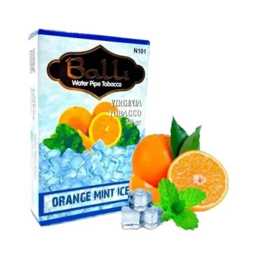Табак Balli Orange Mint Ice (Апельсин, Мята, Лёд, 50 грамм)