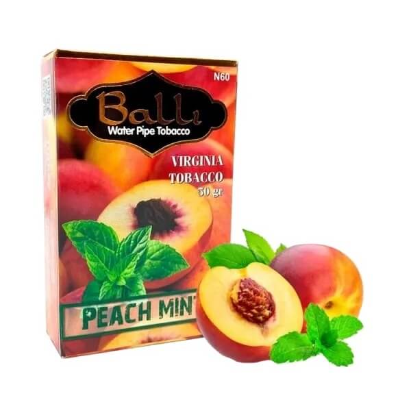 Табак Balli Peach Mint (Персик, Мята, 50 грамм)