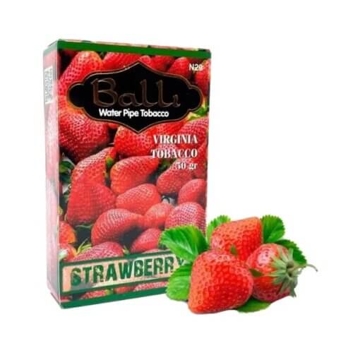 Табак Balli Strawberry (Клубника, 50 грамм)