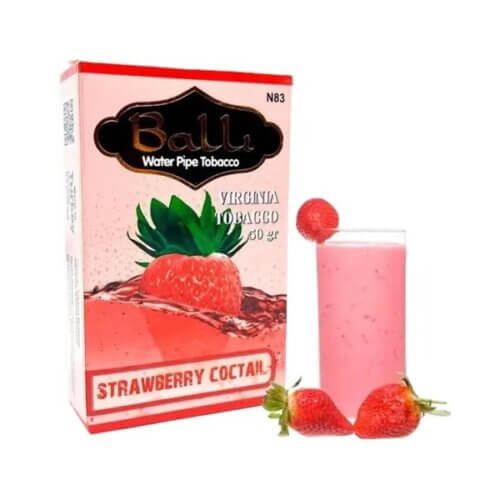 Табак Balli Strawberry Coctail (Клубника, Коктейль, 50 грамм)