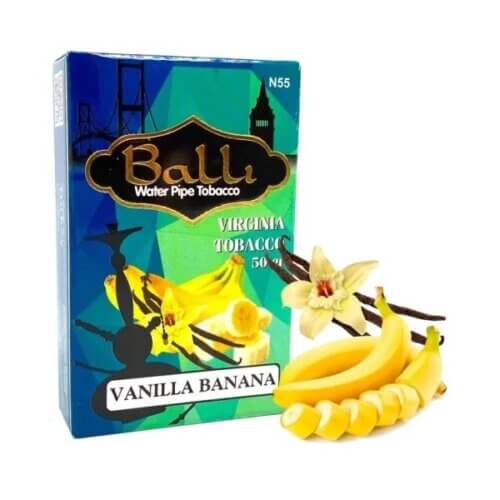 Табак Balli Vanilla Banana (Ваниль, Банан, 50 грамм)