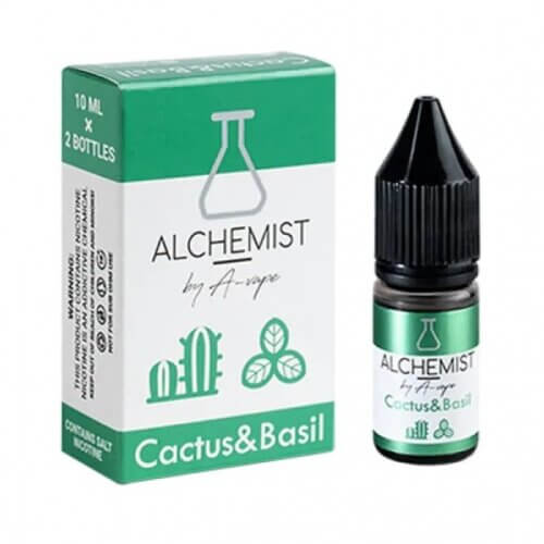 Жидкость Alchemist Salt Cactus Basil (Кактус, Базилик, 30 мл)