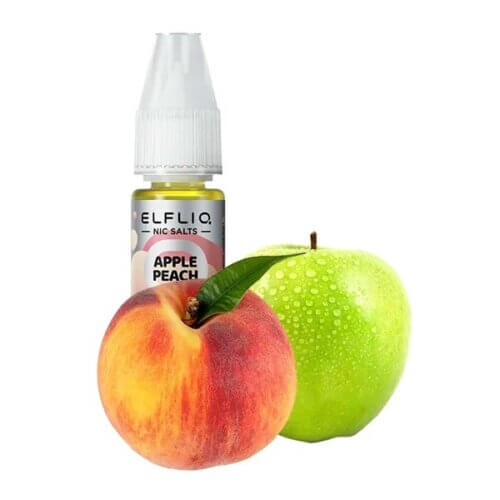 Рідина ELFLIQ Apple Peach (Яблуко, Персик, 10 мл)