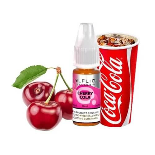 Жидкость ELFLIQ Cherry cola (Вишневая кола, 10 мл)