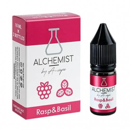 Рідина Alchemist Salt Raspberry Basil (малиновий базилік, 10 мл)