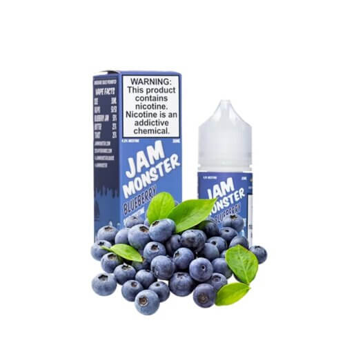 Жидкость Jam Monster salt Blueberry (Черника, 30 мл)
