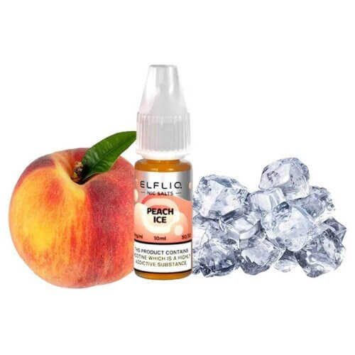 Жидкость ELFLIQ Peach ice (Персик, Лед, 10 мл)