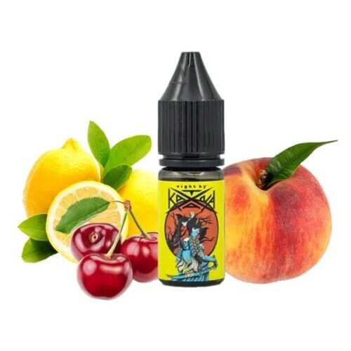 Жидкость Katana Cherry Lemon Peach (Вишня, Лимон, Персик, 15 мл)