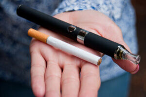 Где больше никотина в сигарете или в электронной сигарете?