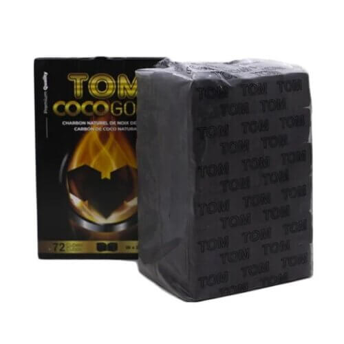 Кокосовый уголь Tom Cococha Gold (72 шт, без коробки)