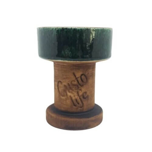 Чаша для кальяну Gusto Bowls Rook Green (Зелений)