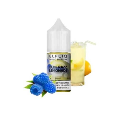 Жидкость ELFLIQ Blue Razz Lemonade (Блю Разз, Лимонад, 30 мл)