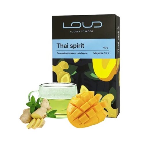 Тютюн Loud Thai spirit (Тай спірит, 40 г)
