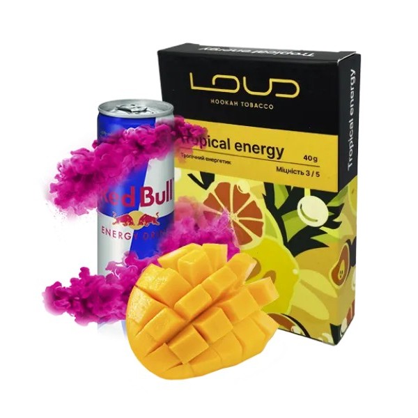 Табак Loud Tropic Energy (Тропический Энергетик, 40 г)