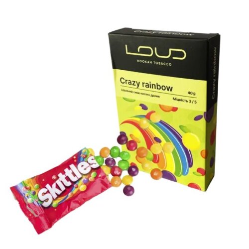 Табак Loud Crazy rainbow (Крейзи Рейнбоу, 40 г)